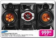 Samsung 2.0 Channel Mini CD Hi-Fi Each