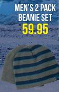 Men's Beanie Set-2's Pack