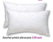 Assorted Printed Pillowcases-Each