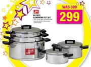 Hart 10 Piece Aluminium Pot Set