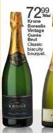 Krone Borealis Vintage Cuvee Brut 750ml