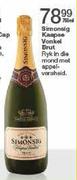 Simonsig Kaapse Vonkel Brut-750ml