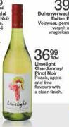 Limelight Chardonnay/Pinot Noir-750ml Each