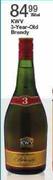 KWV 3-Yeaar Old Brandy-750ml