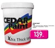Cedar Paint PVA-20Ltr