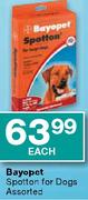 Bayopet Spotton For Dogs Assorted Each