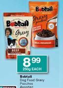 Bobtail Dog Food Gravy Pouches Assorted-250g Each