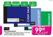 Crawley Pen Carbon Book-Per 5 Pack