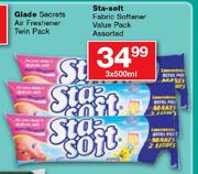 Sta-Soft Fabric Softener Value Pack Assorted-3x500ml