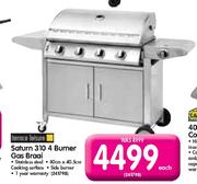 Saturn 310 4 Burner Gas Braai-Each