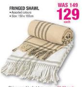 Fringed Shawl-150x165cm Each