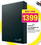 Seagate 3.5" Expansion 3TB Hard Drive