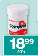 Compral Paracetamol Tablets-50's