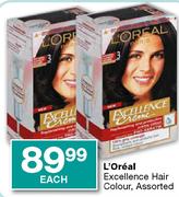L'Oreal Excellence Hair Colour Assorted Each