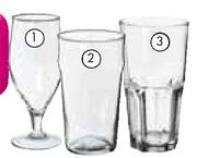 Arcoroc Nonic Draught Glasses-6's