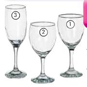 Nadir White Wine Glasses-12's