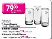 Arcoroc Juice Glasses-12's