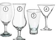 Nadir Windsor Cocktail Glasses-6's