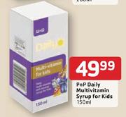Pnp Daily Multivitamin Syrup For Kids-150ml Each