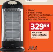 Aim 3-Bar Halogen Heater - Each