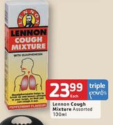 Lennon Cough Mixture Assorted - 100ml Each