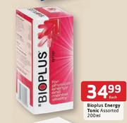 Bioplus Energy Tonic Assorted - 200ml Each