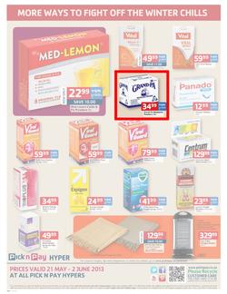 Pick n Pay Gauteng : Save on essentials (21 May - 2 Jun 2013), page 10