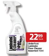 Underfoot Laminate Floor Cleaner Assorted-750ml Each
