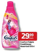 Comfort Fabric Conditioner Assorted-800ml Each
