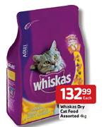 Whiskas Dry Cat Food Assorted-4Kg Each