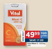 Vital 1000mg Maxi C-30's