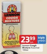 Lennon Cough Mixture 100ml Assorted Each