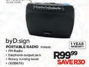 byD:sign Portable Radio(POR500)