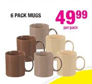 6 Pack Mugs-Per Pack