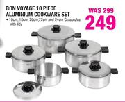 Bon Voyage 10 Piece Aluminium Cookware Set