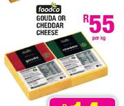Foodco Gouda Or Cheddar Cheese-Per Kg
