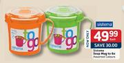 Sistema Soup Mug To Go Assorted Colours-Each