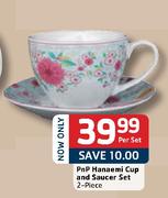 PnP Hanaemi Cup and Saucer Set-2 Piece