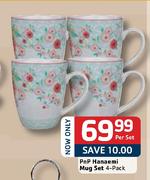 PnP Hanaemi Mug Set-4 Pack