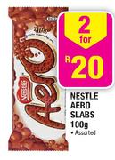 Nestle Aero Slabs Assorted-2x100g