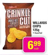 Willards Chips Assorted-125g Each