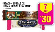 Beacon Jungle Or Damascus Nougat Bars Assorted-7's