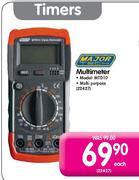 Major Multimeter-MTD10 Each