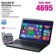 Sony Notebook(SVE15131C)