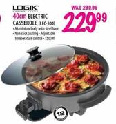 Logik 40cm Electric Casserole (LEC-300)