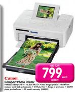 Canon Compact Photo Printer-Each