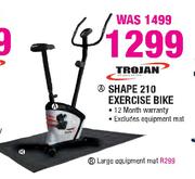 Trojan shape 210 exercise bike 2025 price