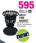 Out & About 68cm Fire Basket