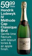 Hendrik Lodewyk IV Methode Cap Classique Brut-750ml