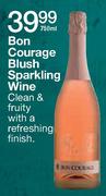 Bon Courage Blush Sparkling Wine-750ml